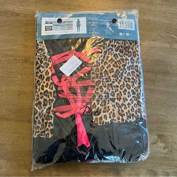 Boo! Inc Flirty Feline Sexy Cat Halloween Costume Sexy Kitty Kitten Size Large - Picture 7 of 9